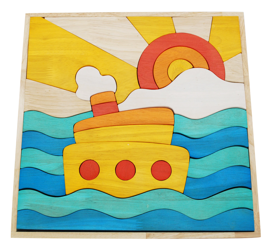 Q Toys Ocean Scene Puzzle and Play Set