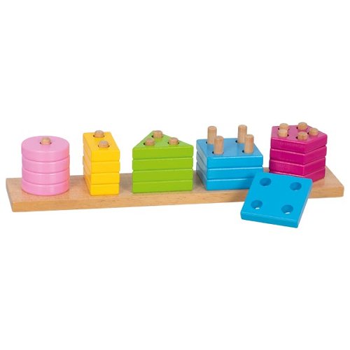 Goki Sort Colours Counting Shape Stacker