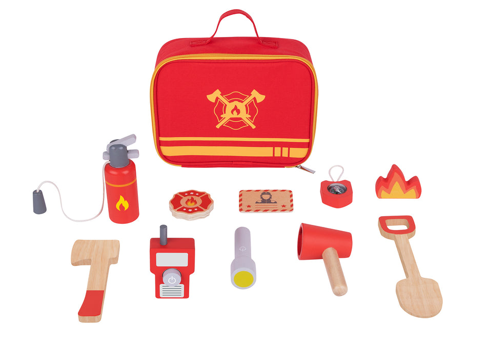 Tooky Toy Little Firefighter Play Set