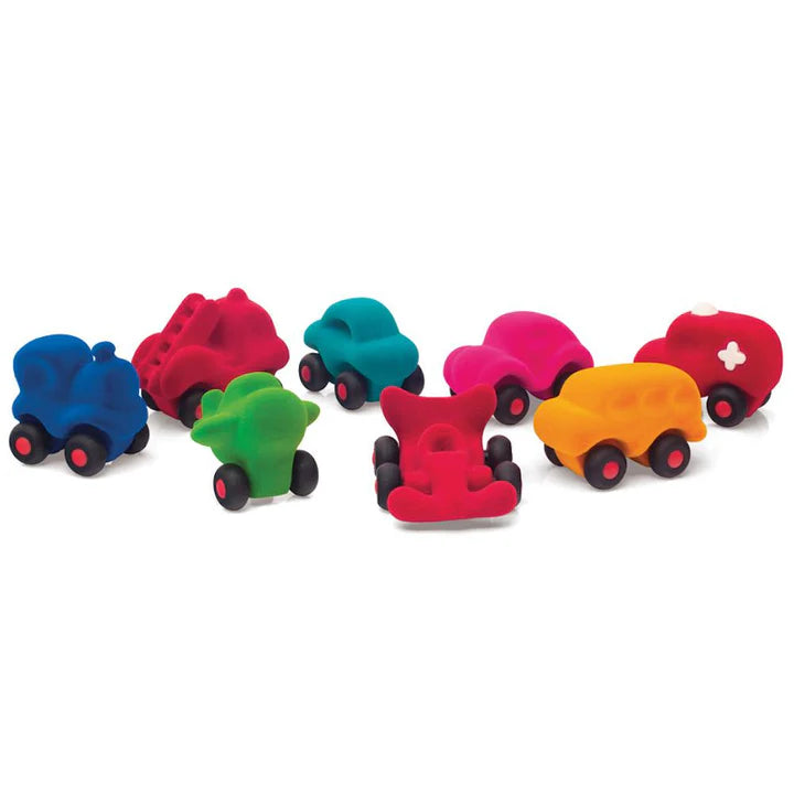 Rubbabu Little Vehicles (Set of 8) A