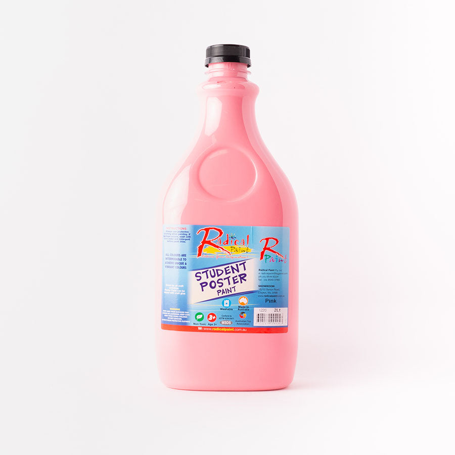Student Poster Paint Pink 2Lt