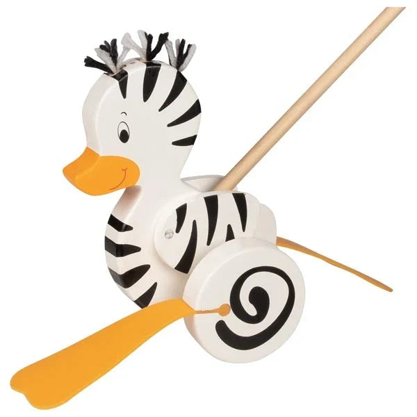 Goki Push Along Animals Assorted