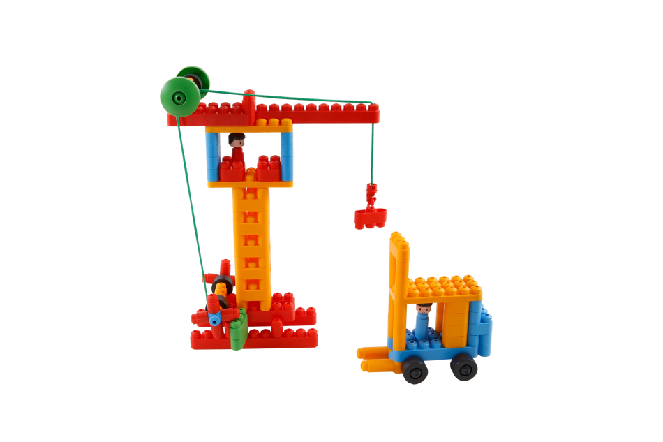 Poly M Engineering Build & Play Block Set 110pc