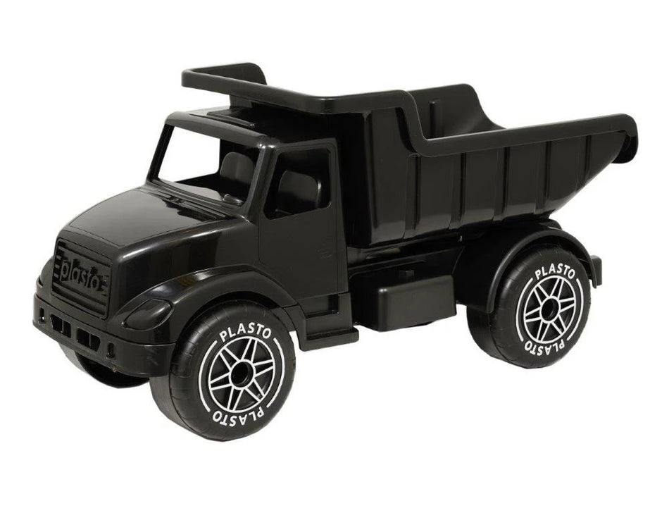 Plasto Giant Tipper Truck Black 60cm