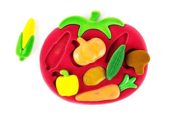 Rubbabu Shape Sorter Vegetables
