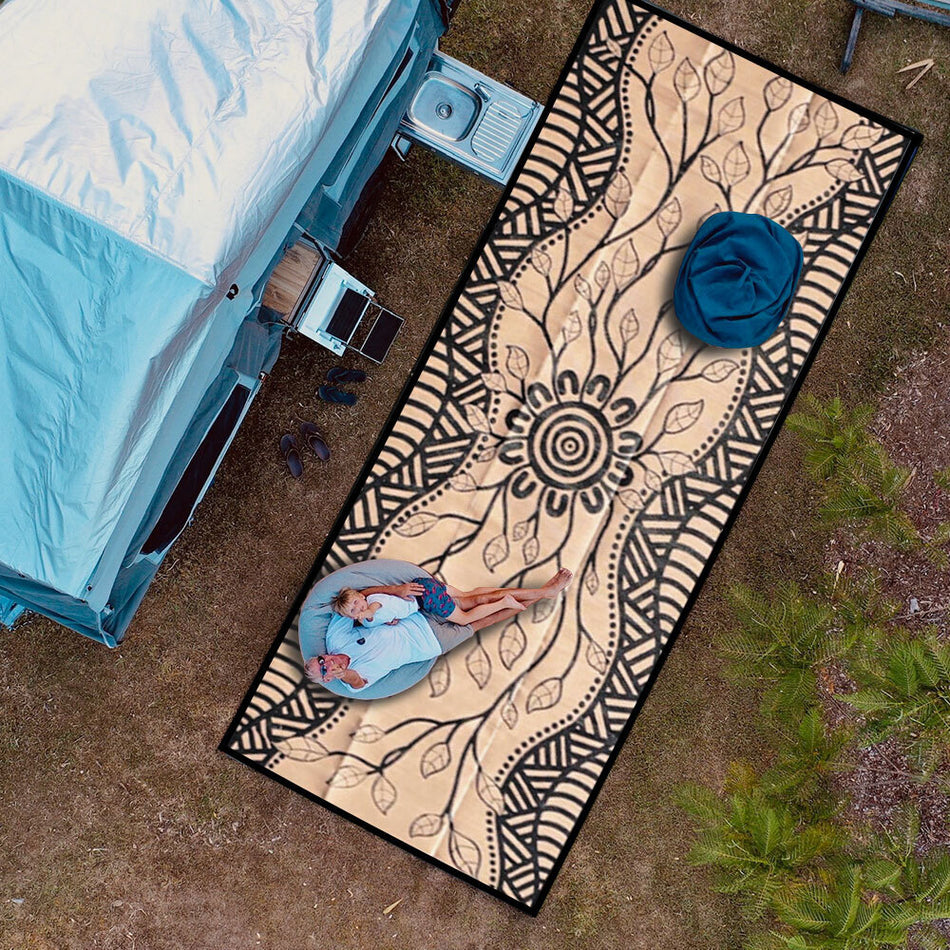 Recycled Mats Growth Mat 2.4m x 6m Beige
