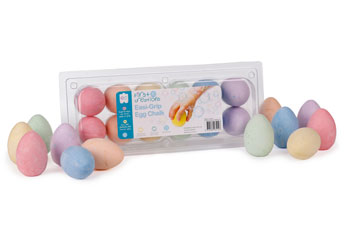 Chalk Easi-Grip Egg Set 12