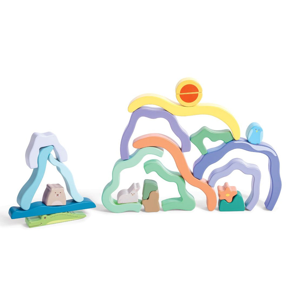 Hape Nature Scene Stacking Blocks