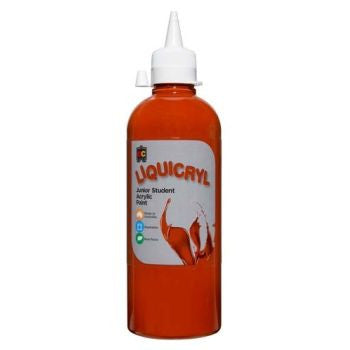 Liquicryl People Paint Burnt Sienna 500ml
