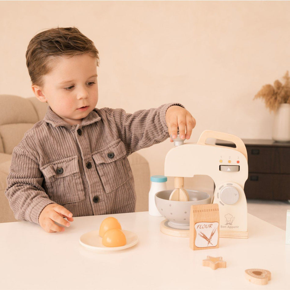 New Classic Toys Baking/Mixer Set White