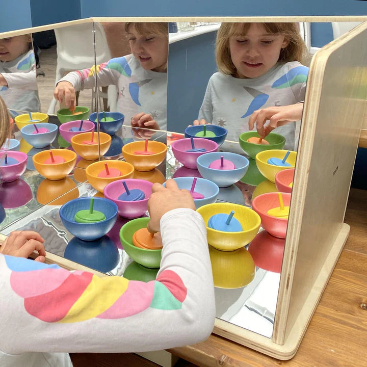 Tickit Wooden Exploratory Mirror