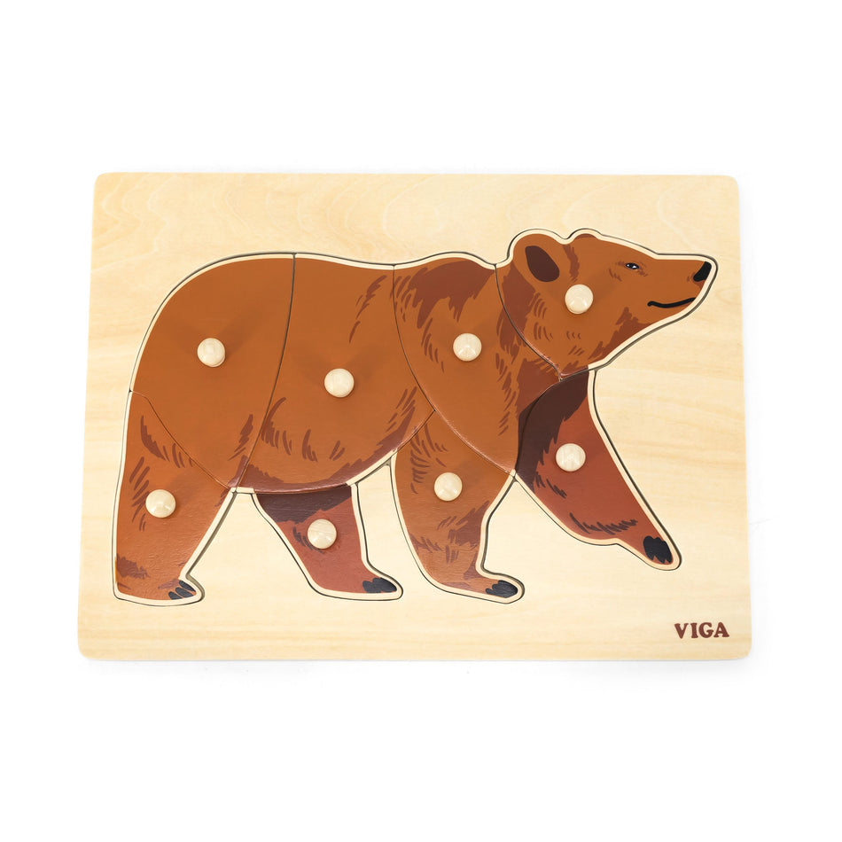 Viga Montessori Puzzle Bear