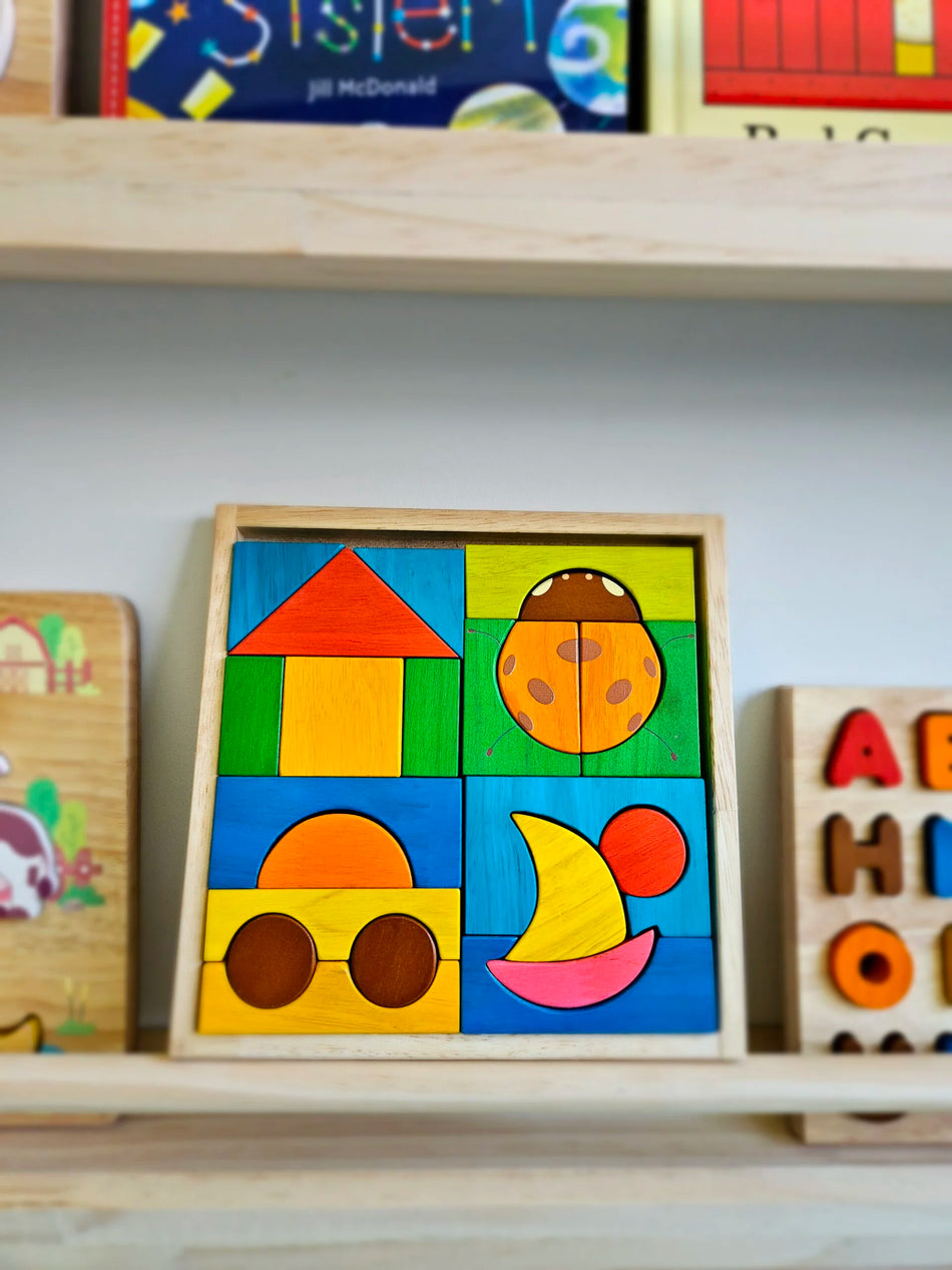 Q Toys Four-In-One Puzzle