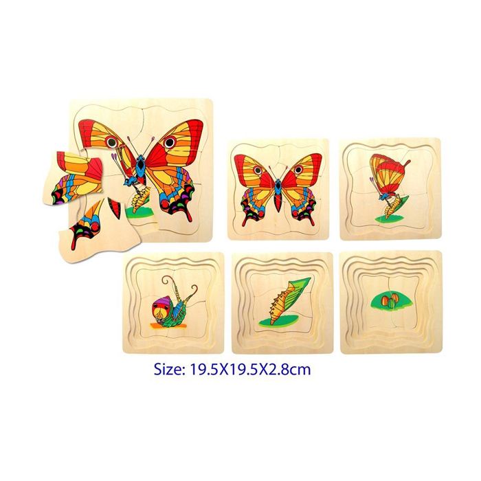 Hape Butterfly Layered Puzzle