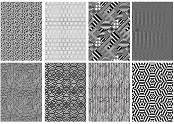 Pattern Paper A4 40 sheets Contrast