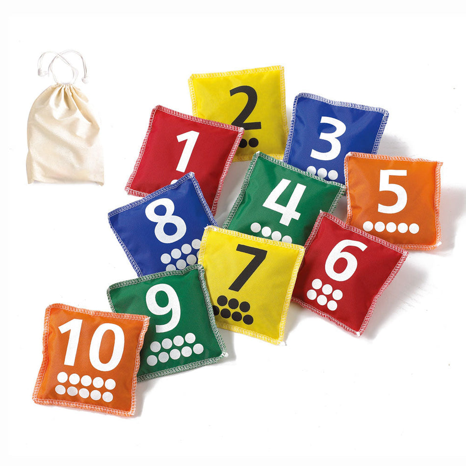 EDX Number Bean Bags 1-10