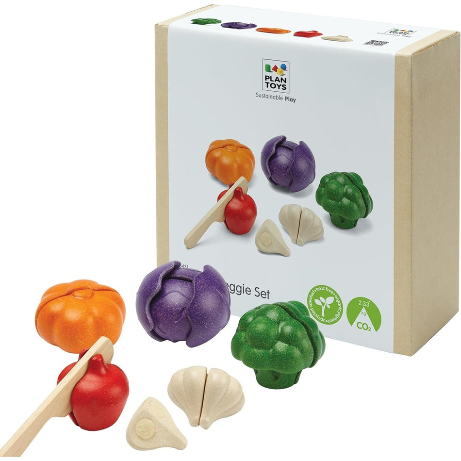 PlanToys 5 Colors Veggie Set