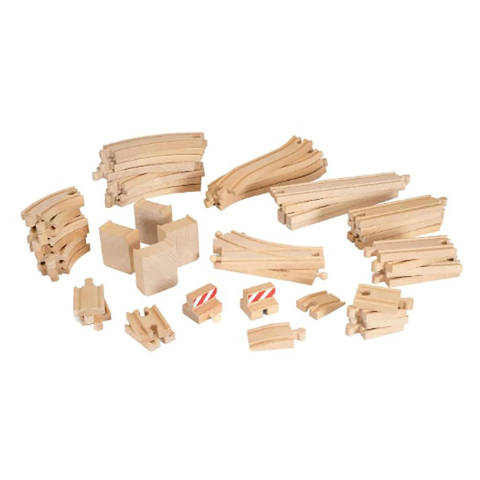 BRIO Bulk Train Track Pack 50pc