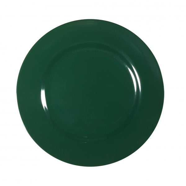 Superware Melamine Plate Raised Rim Green 16.5cm 12pk
