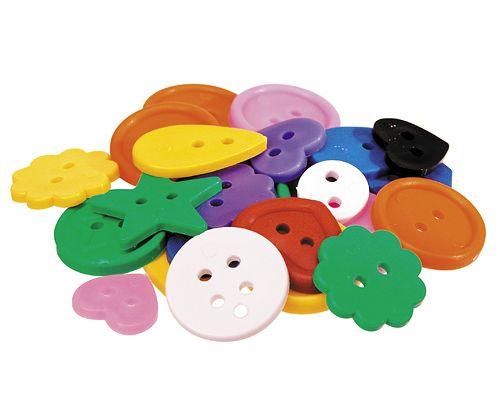 Bright Buttons Assorted 550pc