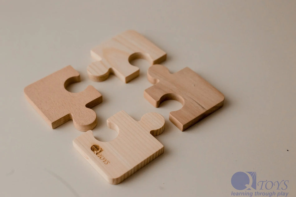 Q Toys Toddler Contrast Puzzle