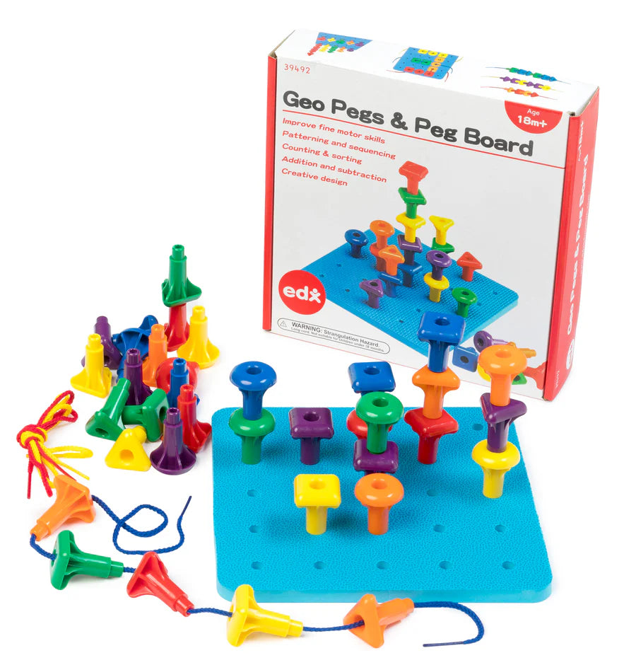 EDX Geo Pegs & Peg Board