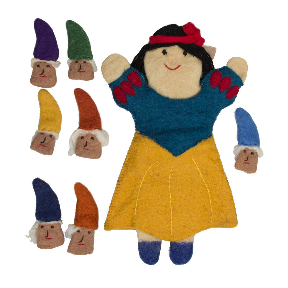 Papoose Story Puppets Snow White & the Seven Dwarfs
