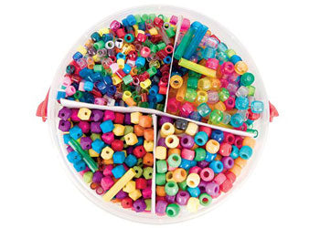 Beads Assorted Tub 655g