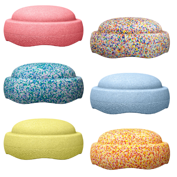Stapelstein Confetti 6pc