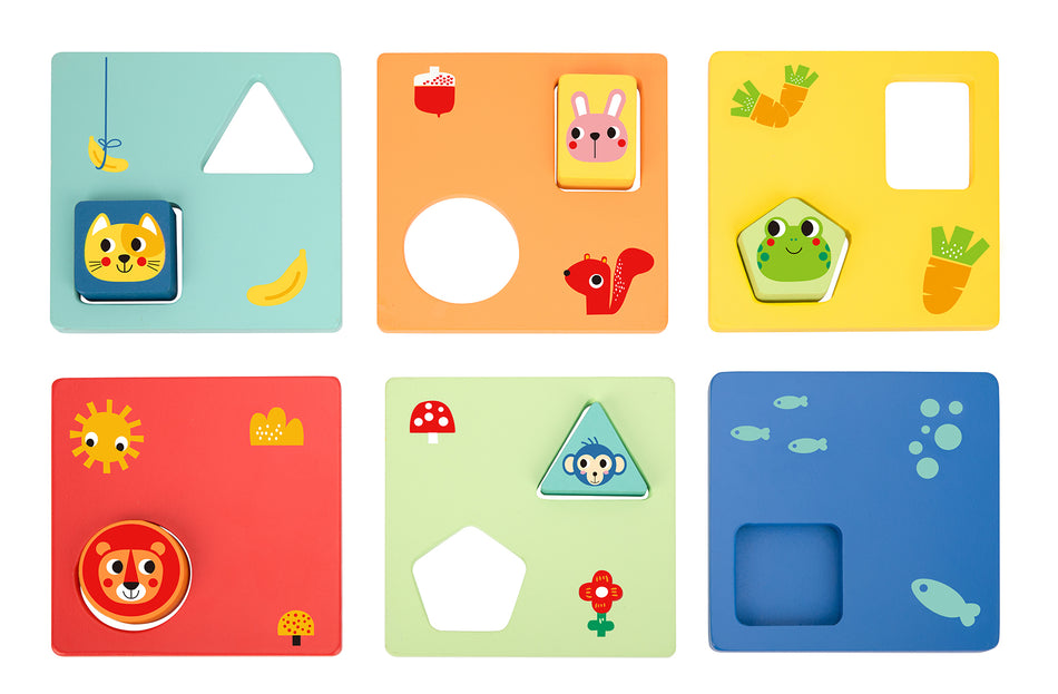 Tooky Toy Logic Game Shapes