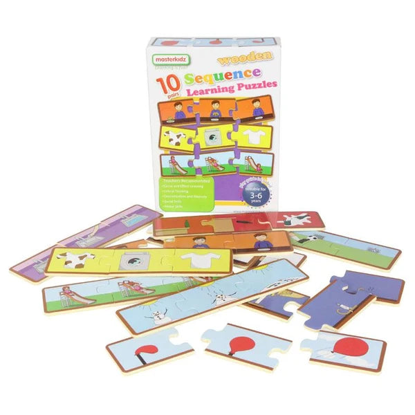 Masterkidz Wood Puzzle Sequencing