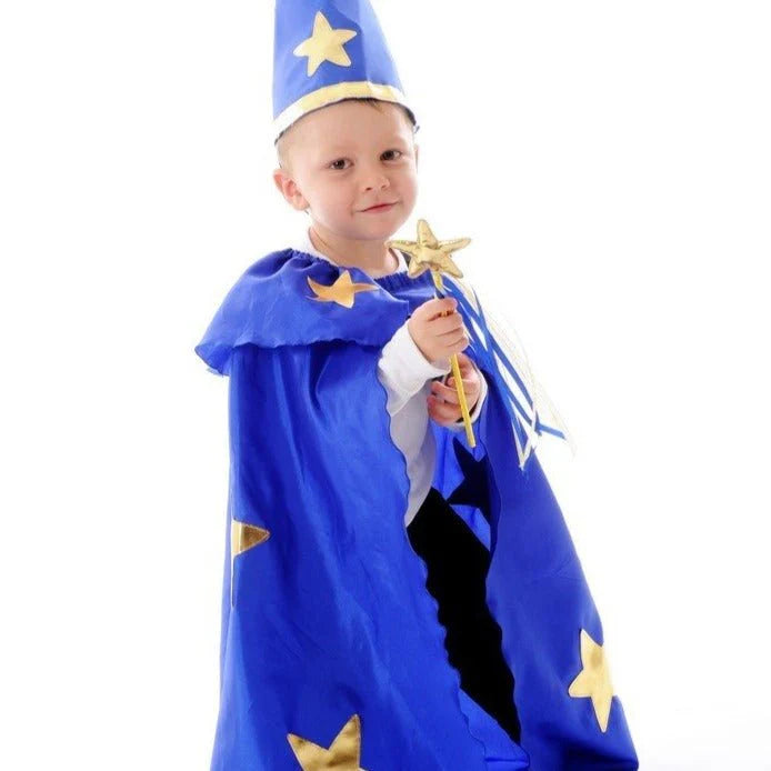 Let's Dress Up Wizard Cape & Hat