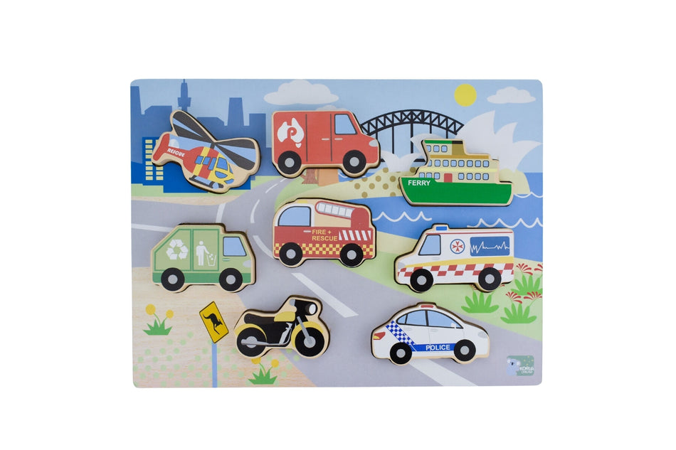 Koala Dream Chunky Puzzle Transport