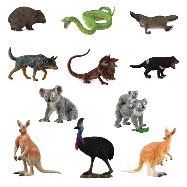 Australian Animals Tub 12pc