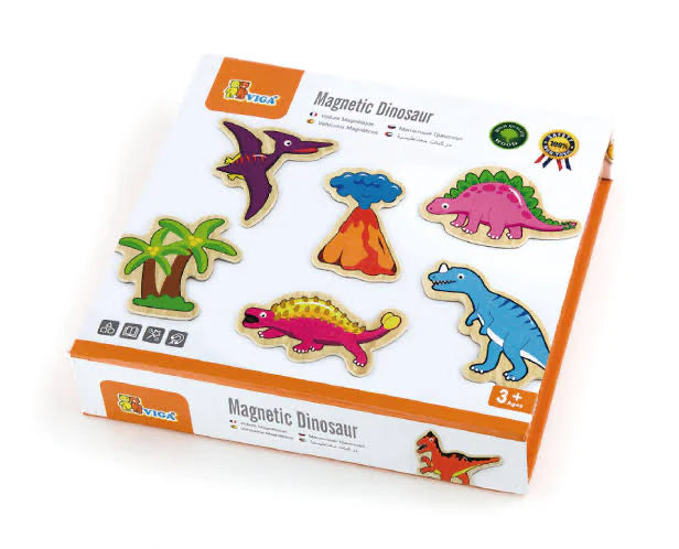 Viga Magnetic Dinosaurs 20pc