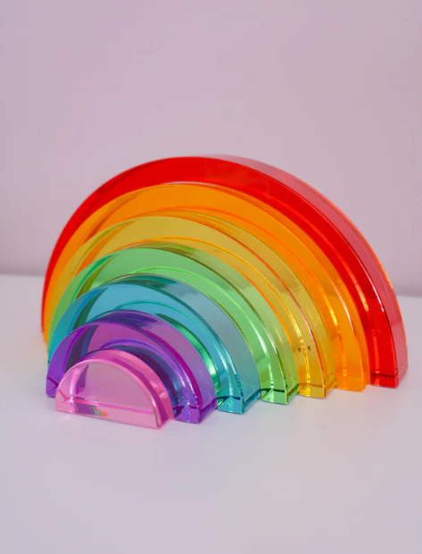 My Little Creator Lucite Rainbow Stacking
