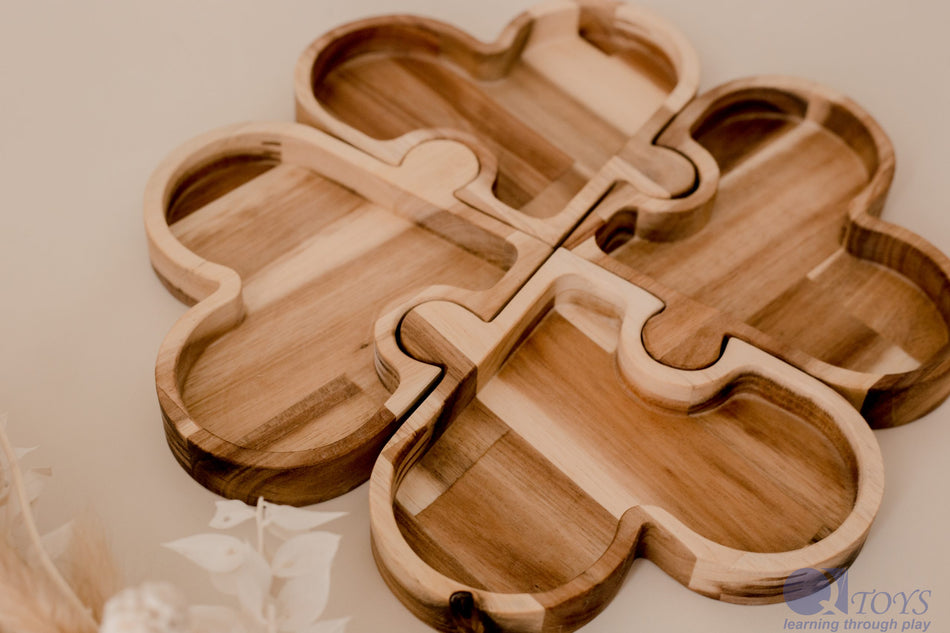 Q Toys Four Leaf Clover Trays