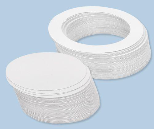 Cardboard Ring and Circle 50pk