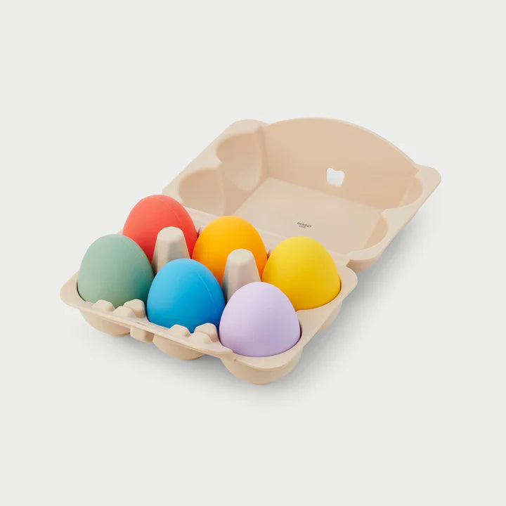 Tickit Silisoft Sensory Eggs (Rainbow)