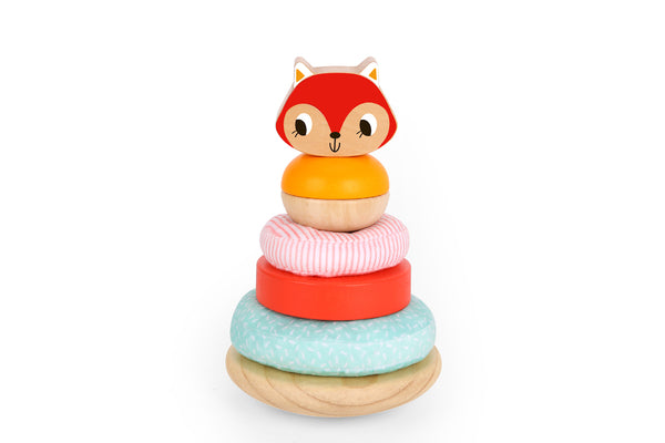 Tooky Toy Fox Sensory Stacking Tower