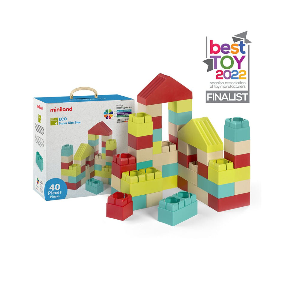Miniland Eco Super Kim Bloc 40pc