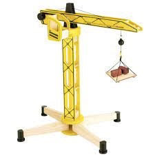 Pintoy Wooden Crane
