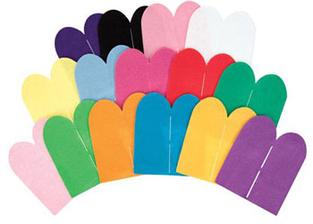 Felt Finger Puppets Pk 30