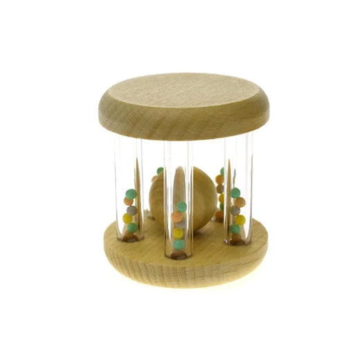 Calm & Breezy Wooden Rainbow Bead Rattle