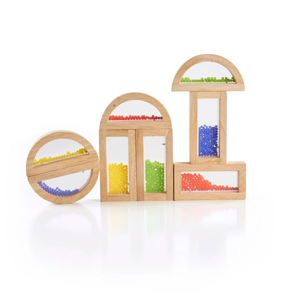 Guidecraft Rainbow Blocks Crystal Bead