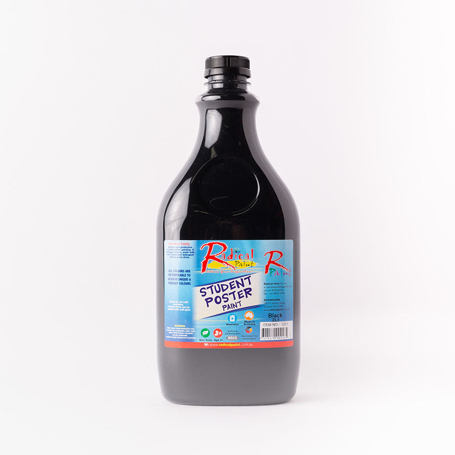 Student Poster Paint Black 2Lt