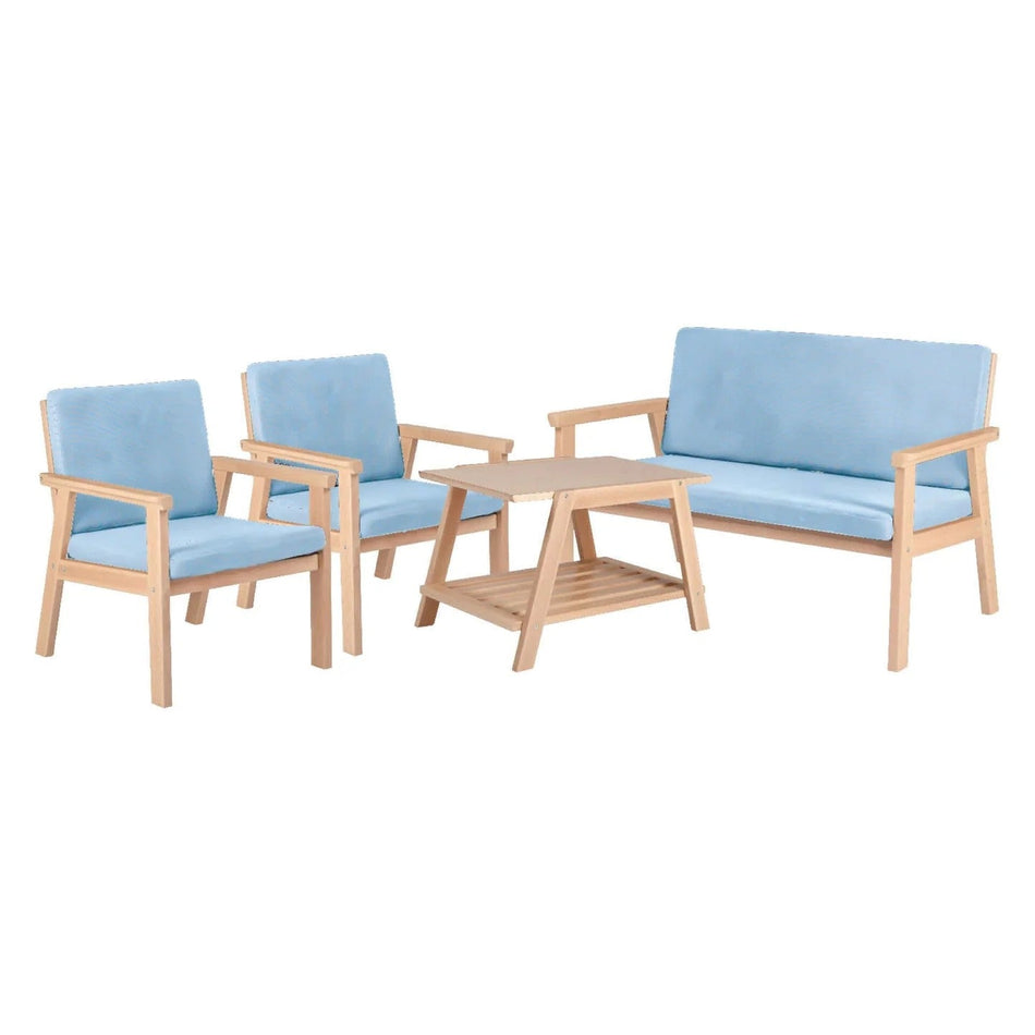 Edu-Fun Children's Lounge Set - Blue