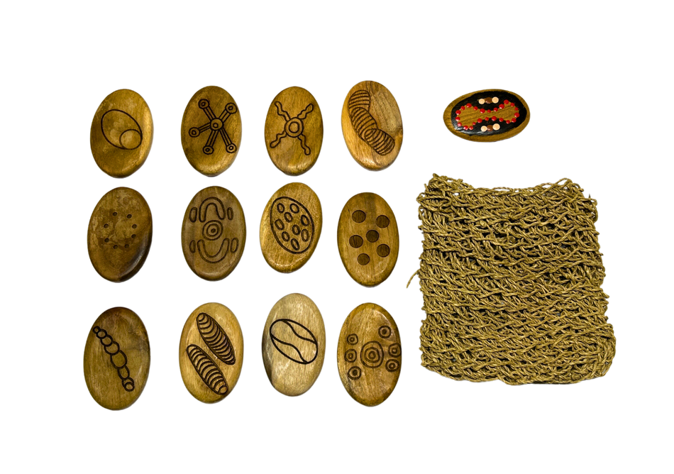 Awe & Wonder Story Stones Gathering & Bushfood
