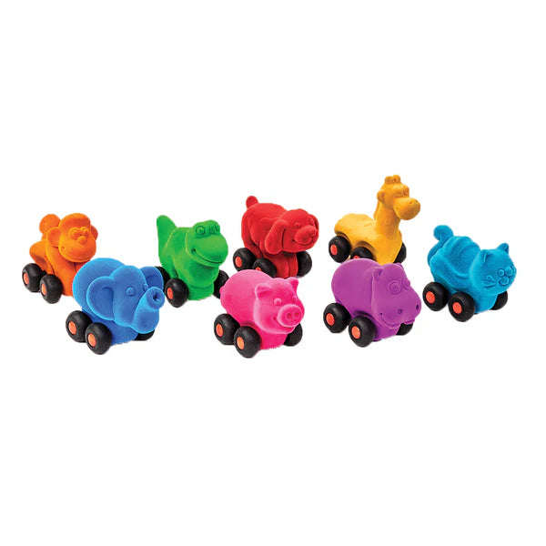 Rubbabu Antiwheelies Assortment  8pc