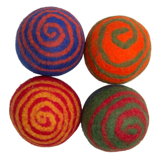 Papoose Balls Spiral 13cm 4pc